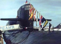 ракетный подводный крейсер стратегического назначения К-18 Карелия