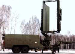 Аппаратная кабина с антенной системой РЛС Ст-68У. Фото А. Чирятников